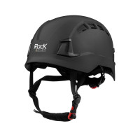 義大利 ROCK HELMET Uniko 安全頭盔(運動、高空雙認證) | 黑色 54/63 cm 義大利製 R397-07 20